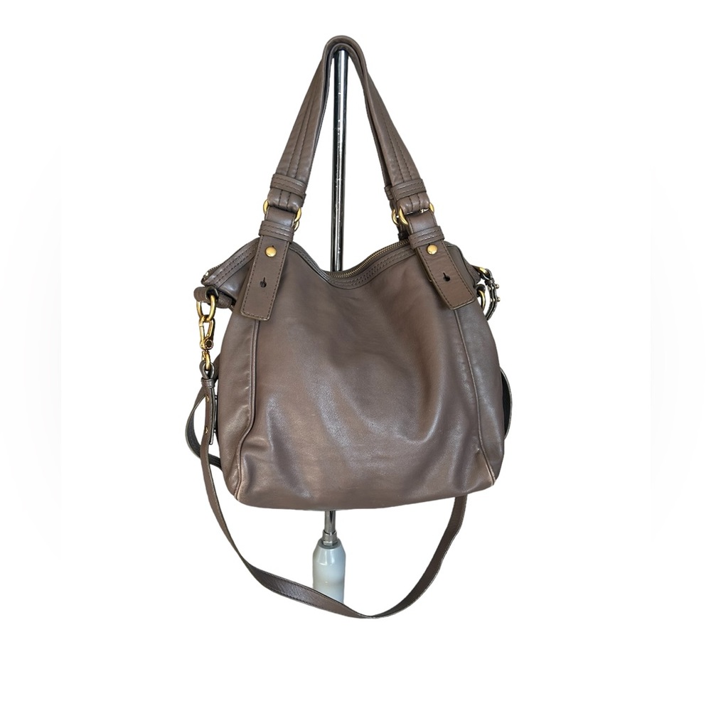 Marc Jacobs Leather Hobo Shoulder/Crossbody Bag-Taupe-Awesome preloved condition - Picture 2 of 10